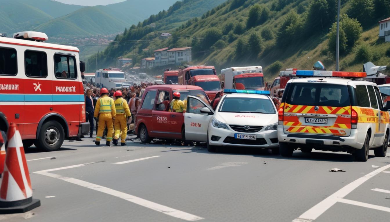 Giresun'daki Kaza: Çok Sayıda Yaralı Var!