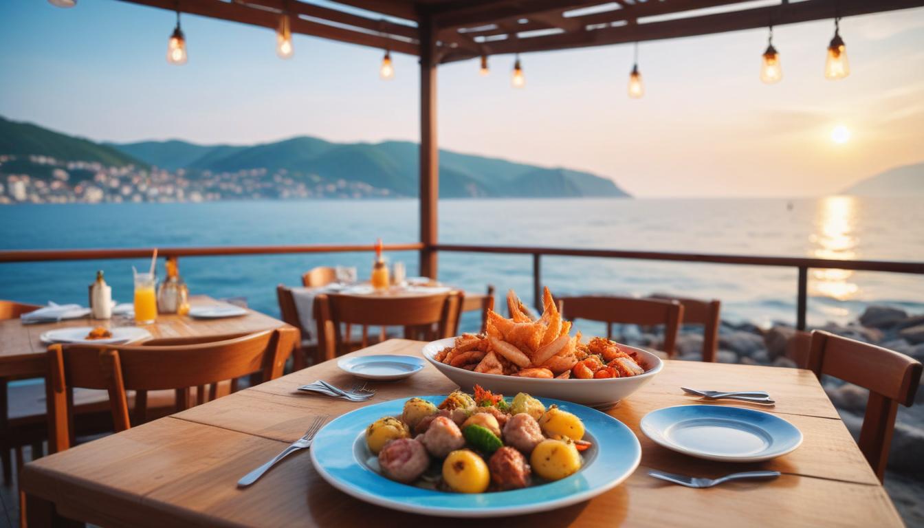 Giresun'da Eşsiz Deniz Manzaralı Yemek Deneyimi